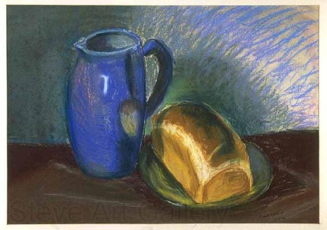 STRIGEL, Hans II Bread and Pitcher Norge oil painting art